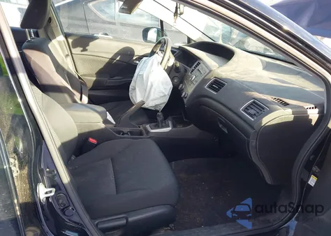 2015 Honda Civic Lx из США, поврежденный, VIN 19XFB2E56FE050177